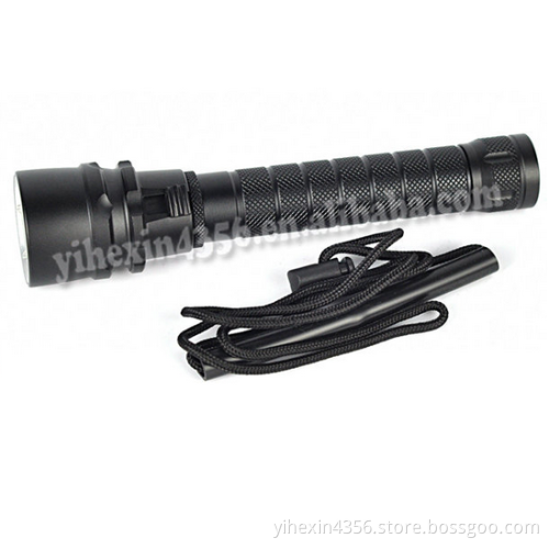 IP68 Amber Led UV Diving Flashlight